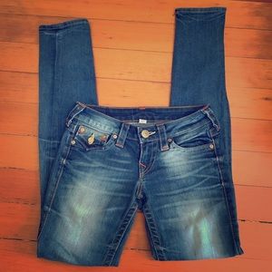 True Religion Women’s skinny Jeans (Short Inseam)